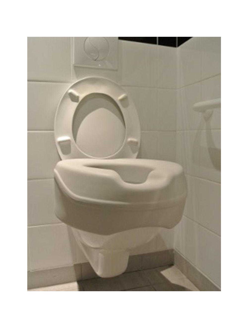 Rehausseur WC Adulte avec Abattant WC - 10 Cm de Hauteur - Siege To